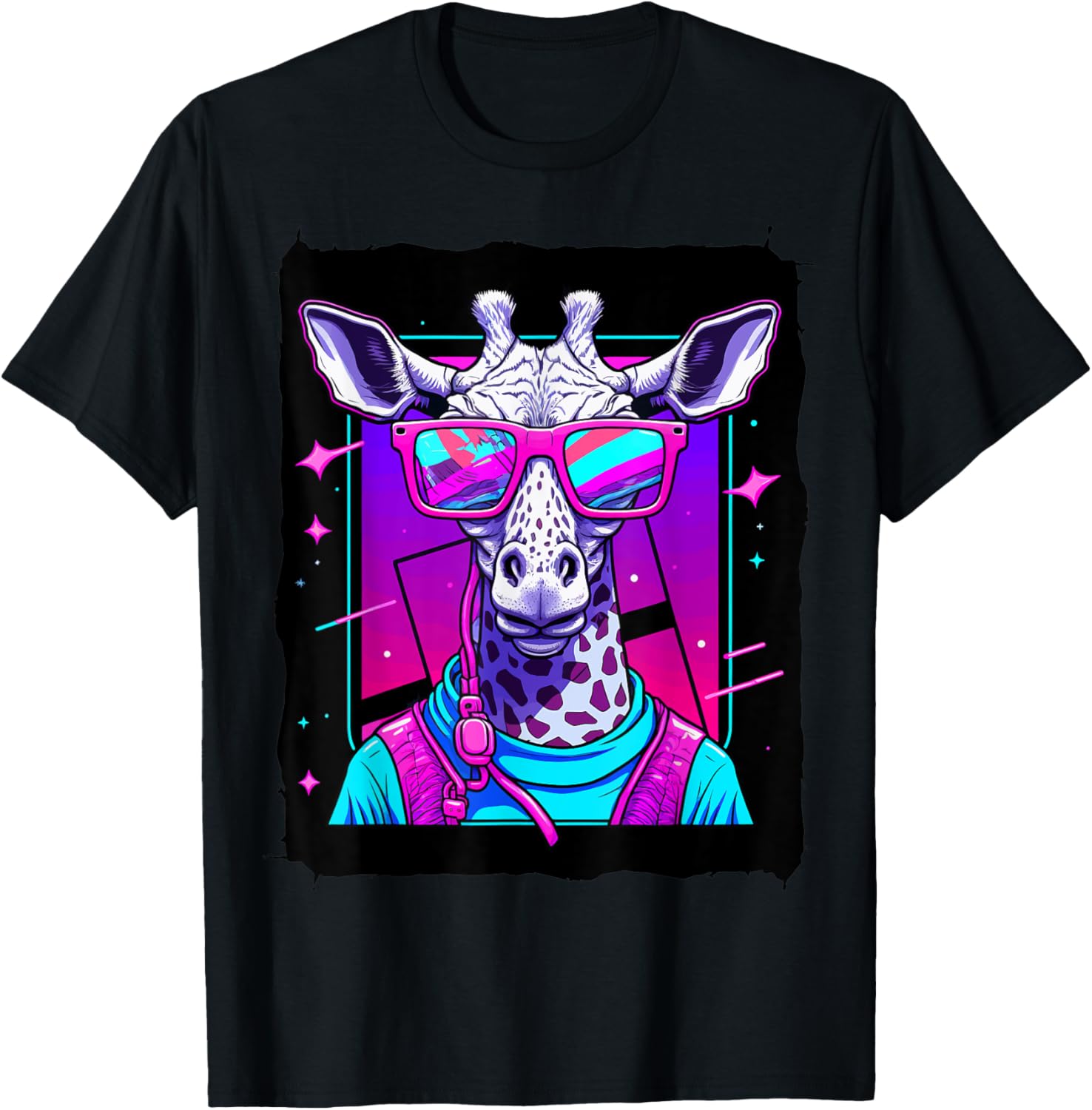 Giraffe with Sunglasses