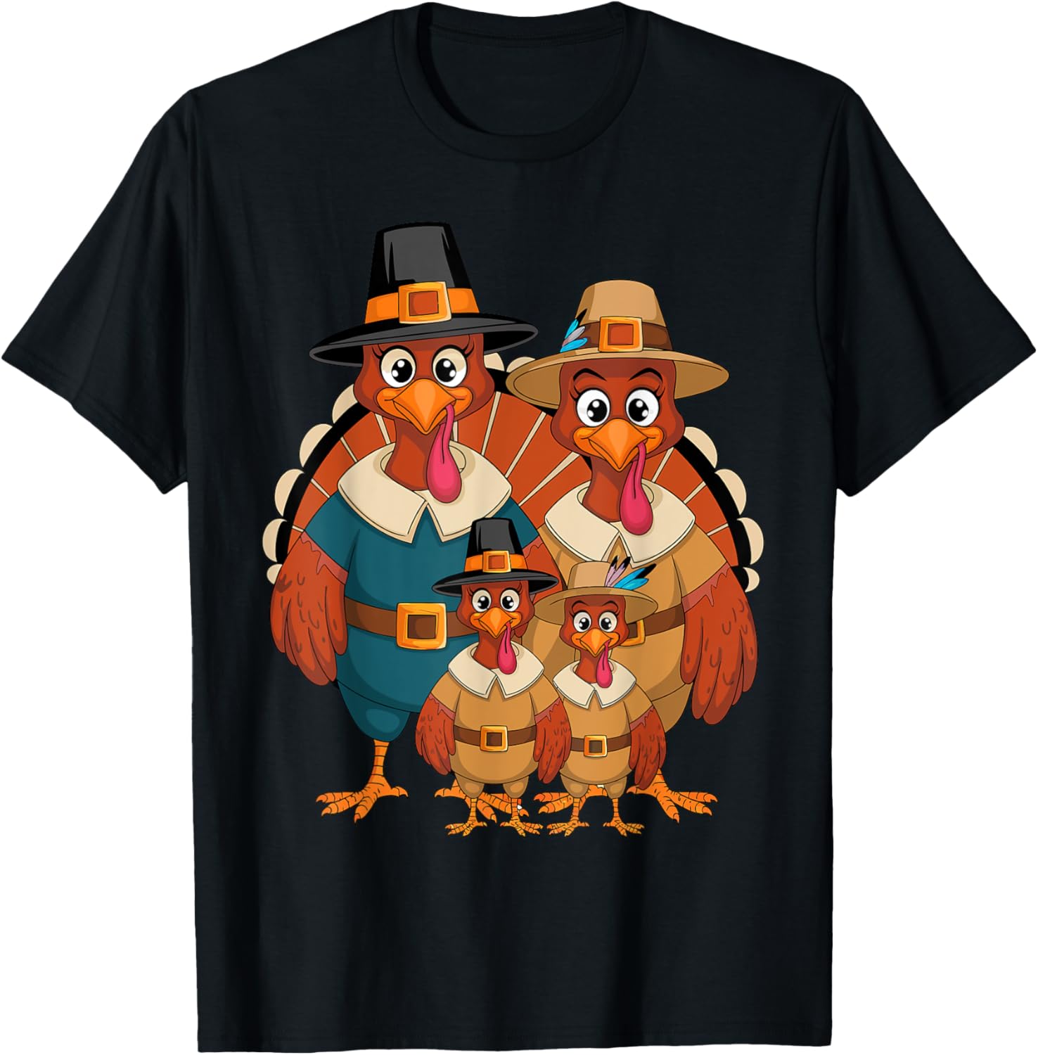 Thanksgiving Turkey Family
