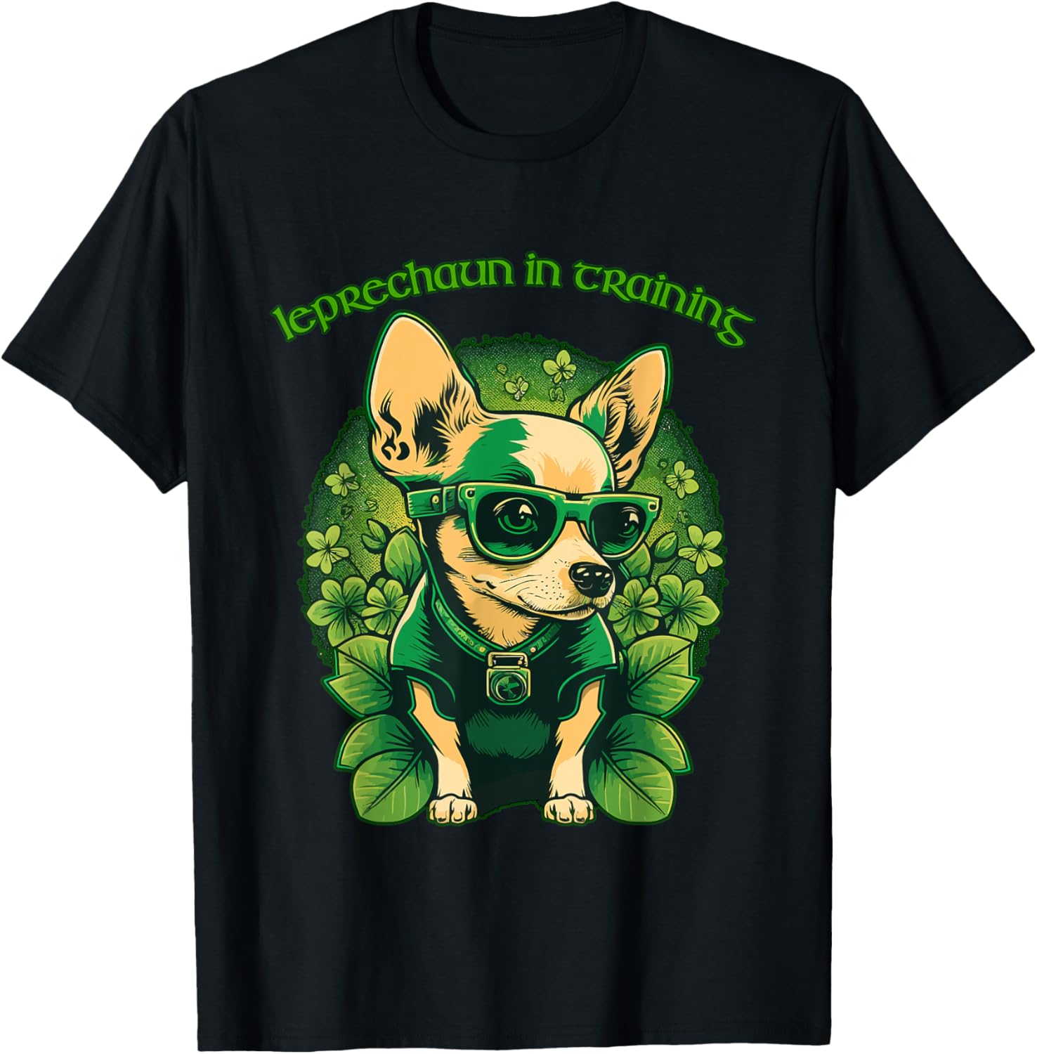 St. Patrick's Day Chihuahua Dog Leprechaun in Training