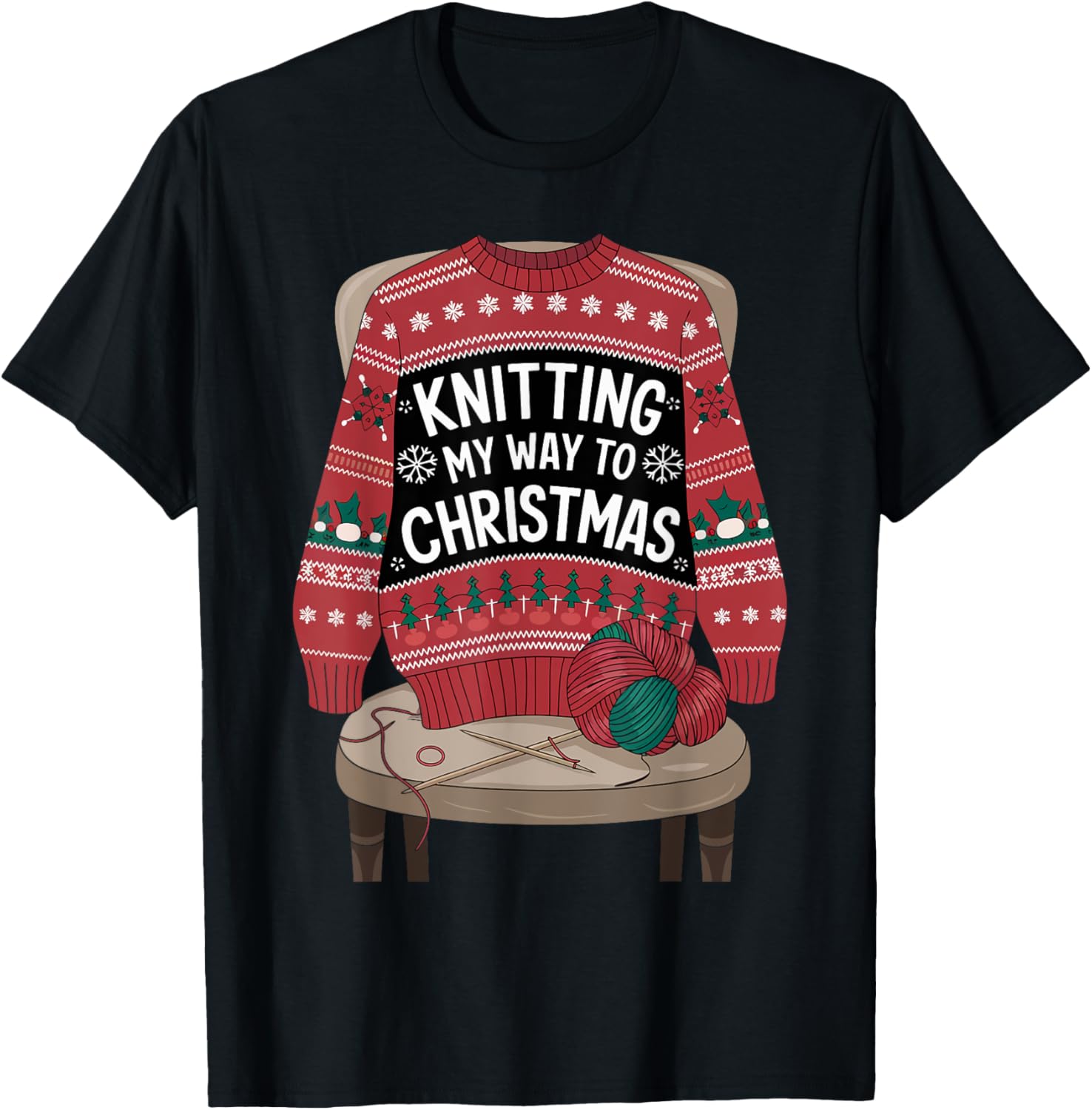 Knitting My Way To Christmas