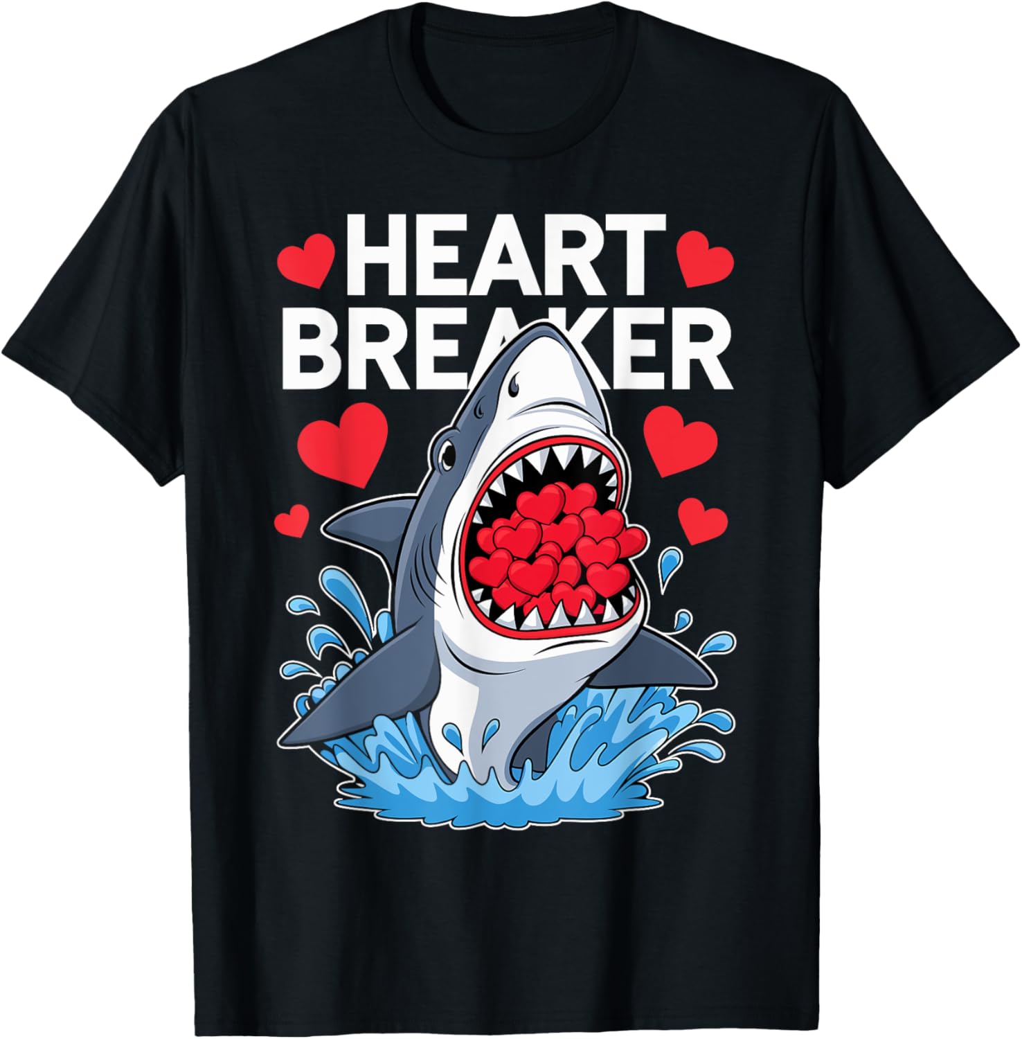 Heart Breaker Shark Valentine's Day