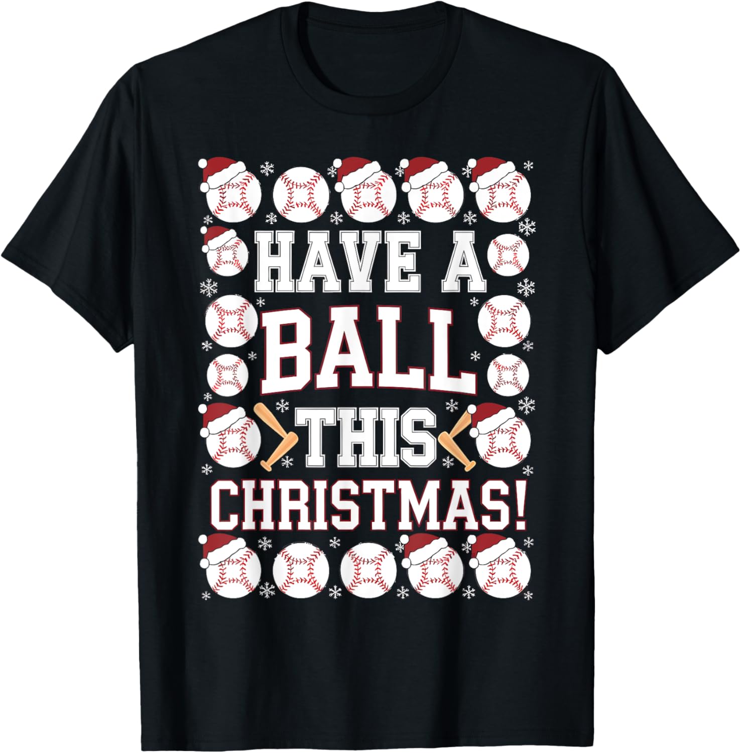 Have a Ball This Christmas Baseball