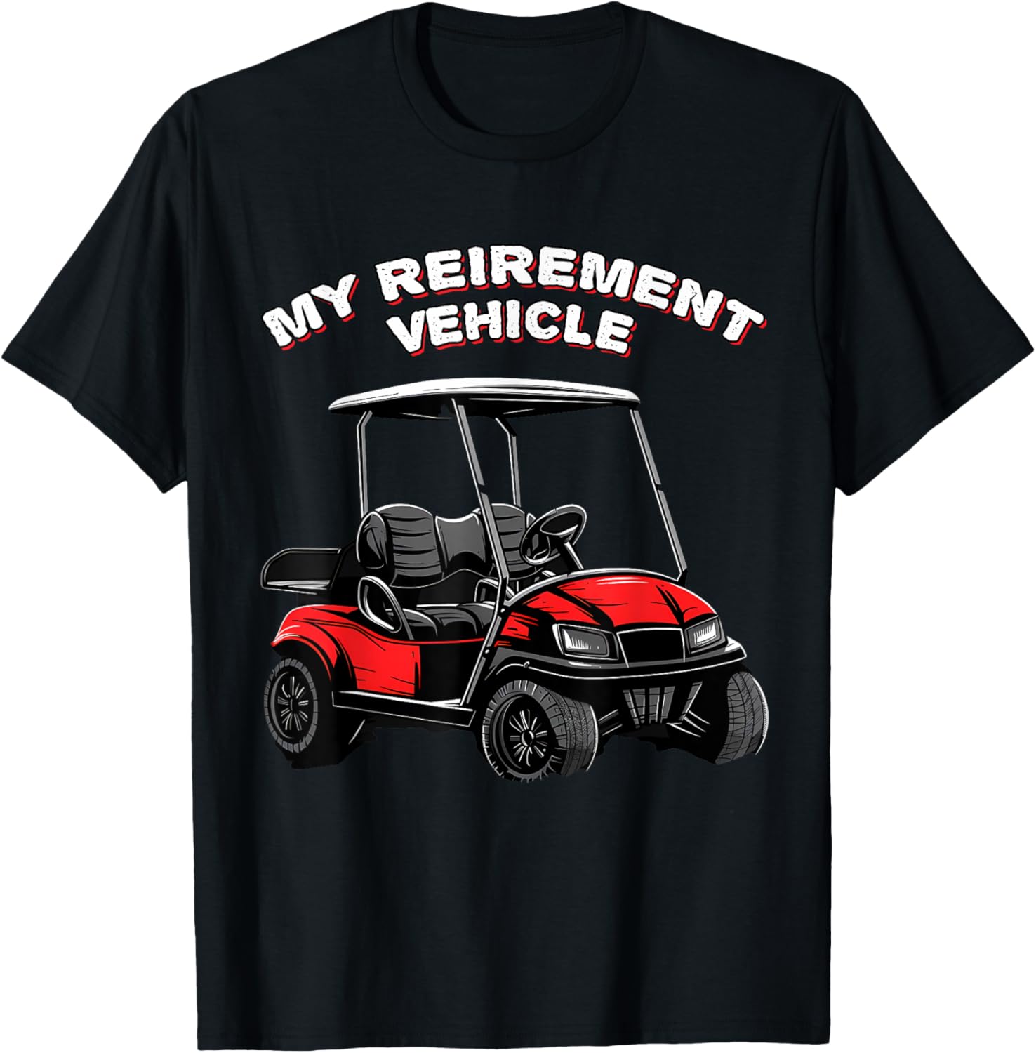 Golf Cart Retirement Vehicle