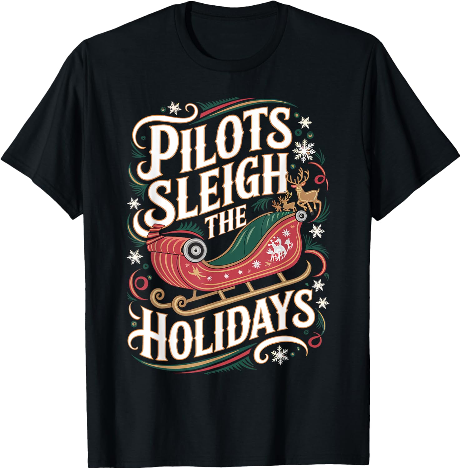 Pilot Sleigh The Holidays Christmas