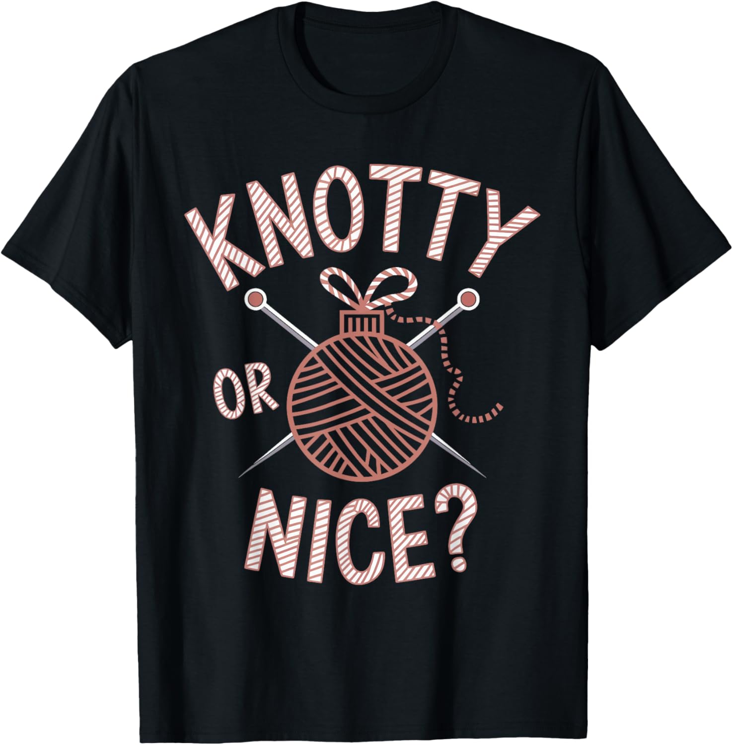 Knitting Christmas Knotty or Nice