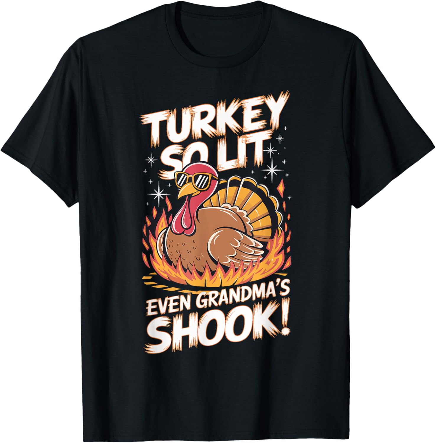 Thanksgiving Turkey So Lit Even Grandma's Shook