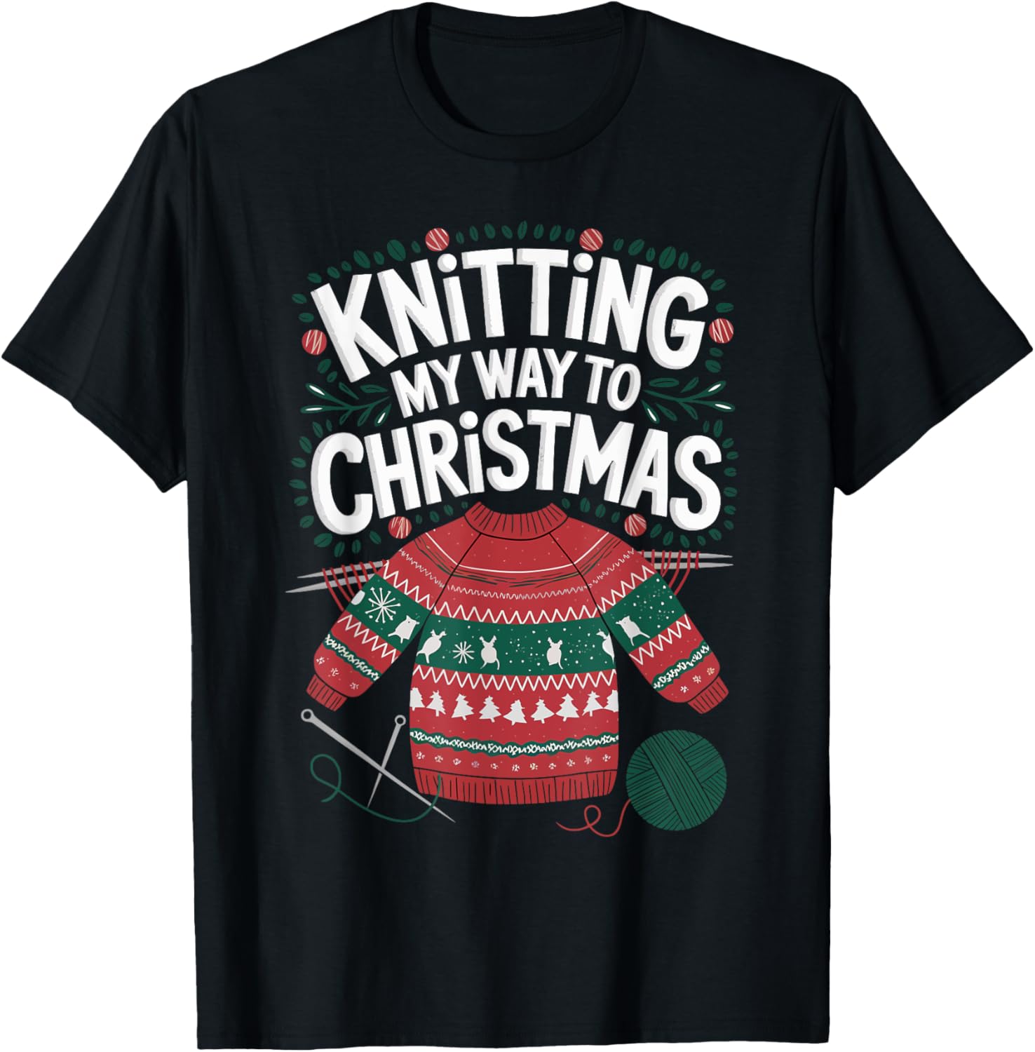 Knitting My Way To Christmas