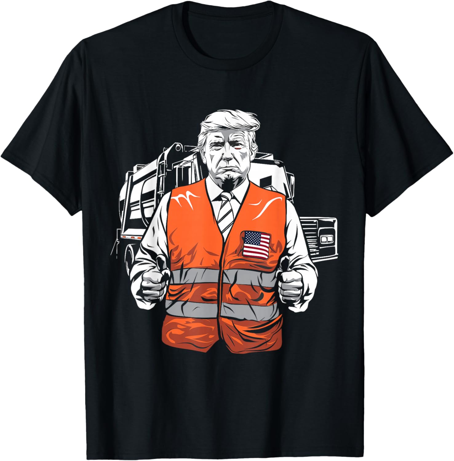 Trump Garbage Truck Vest