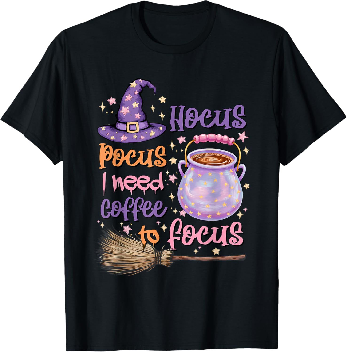 Halloween I Need Coffee To Focus