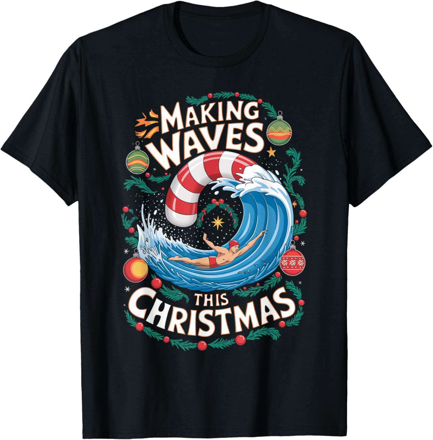 Swimming Christmas