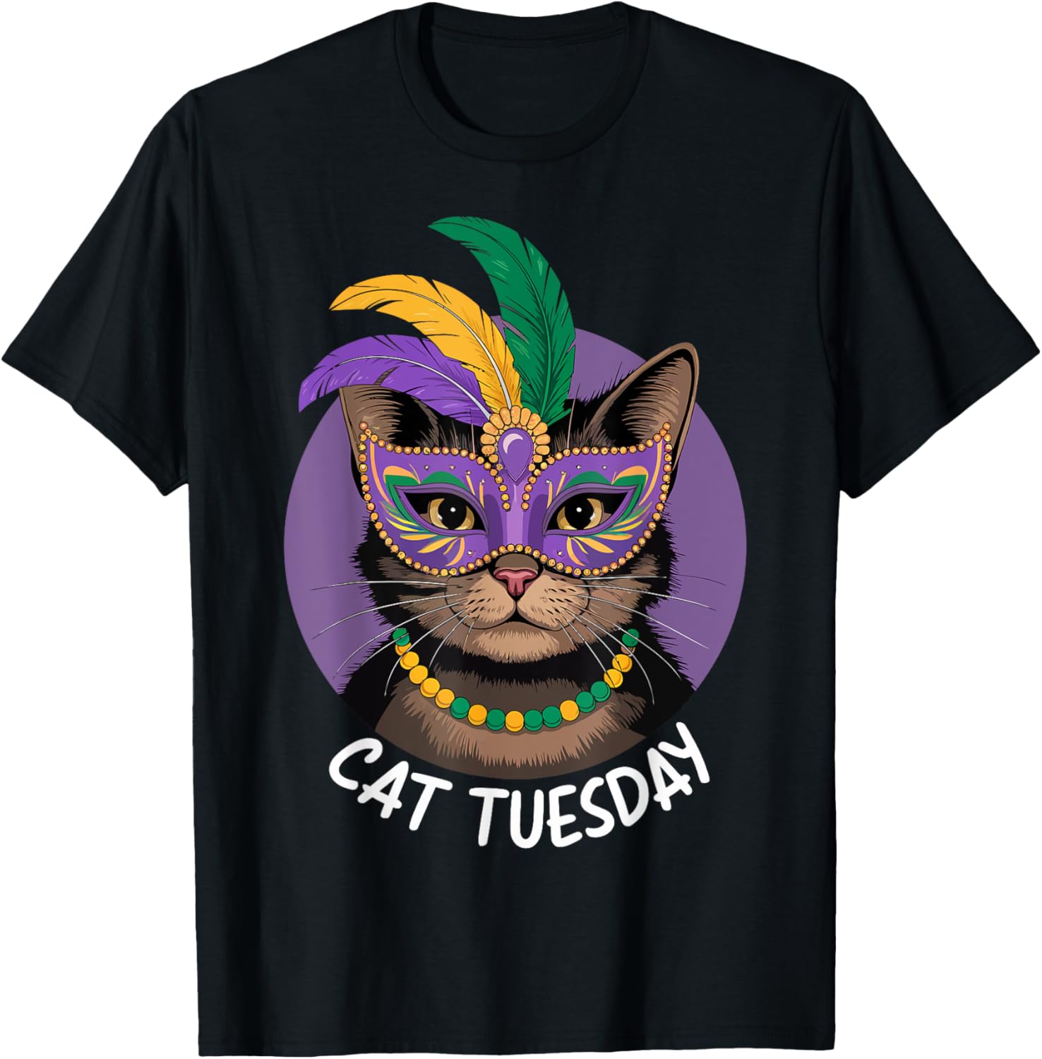 Mardi Gras Cat Tuesday