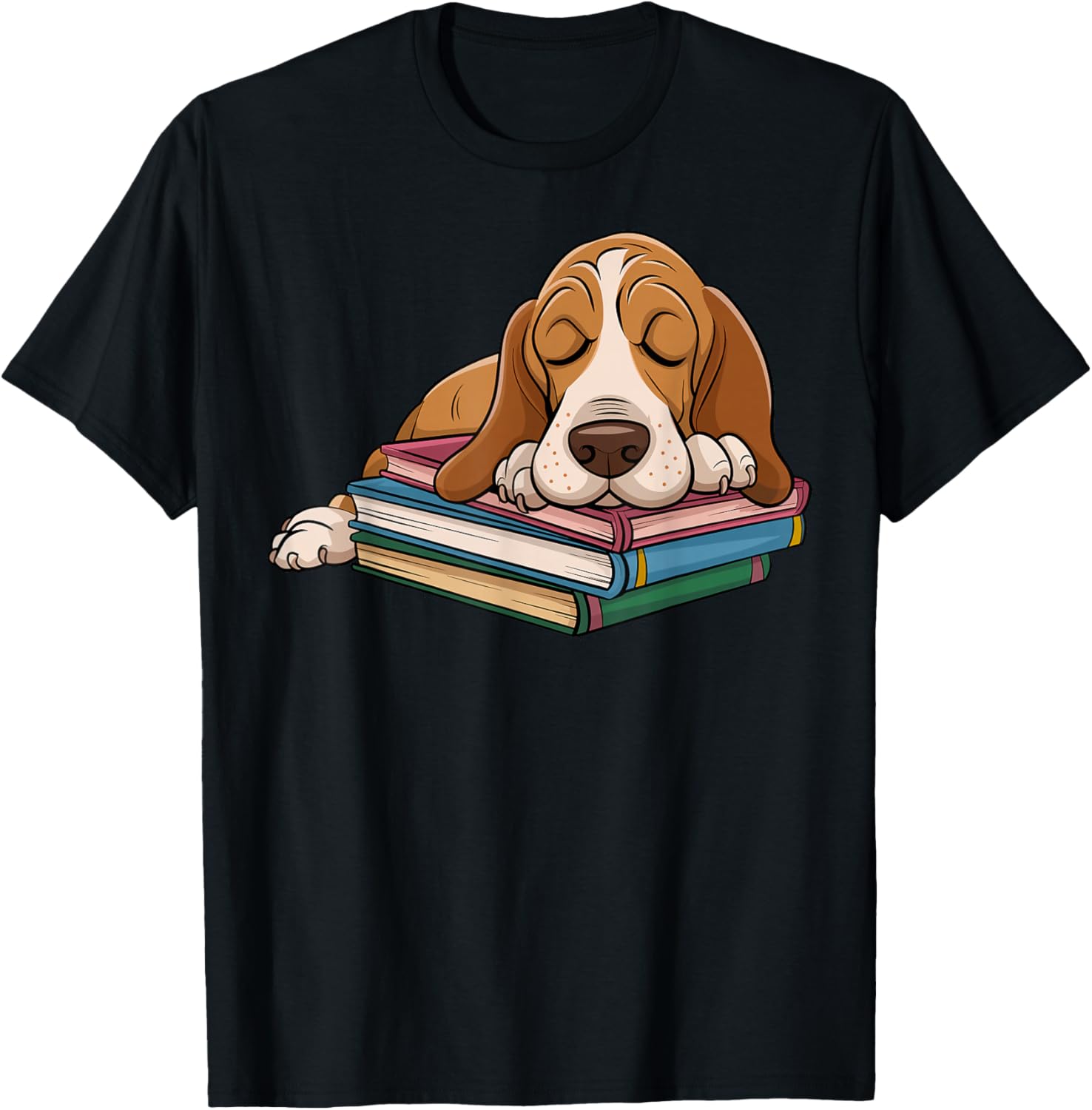 Basset Hound Book Lover Dog