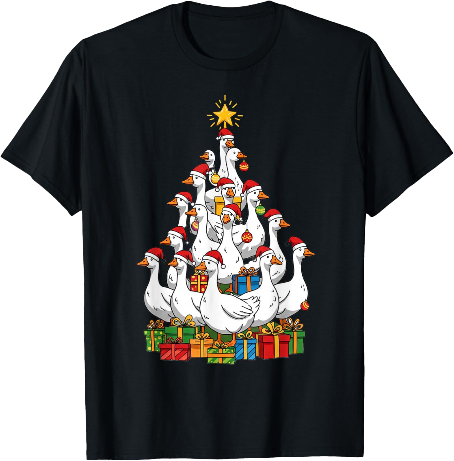 Goose Christmas Tree