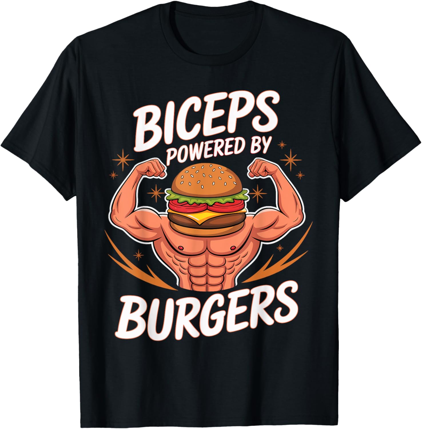 Gym Workout Biceps Powered By Burgers
