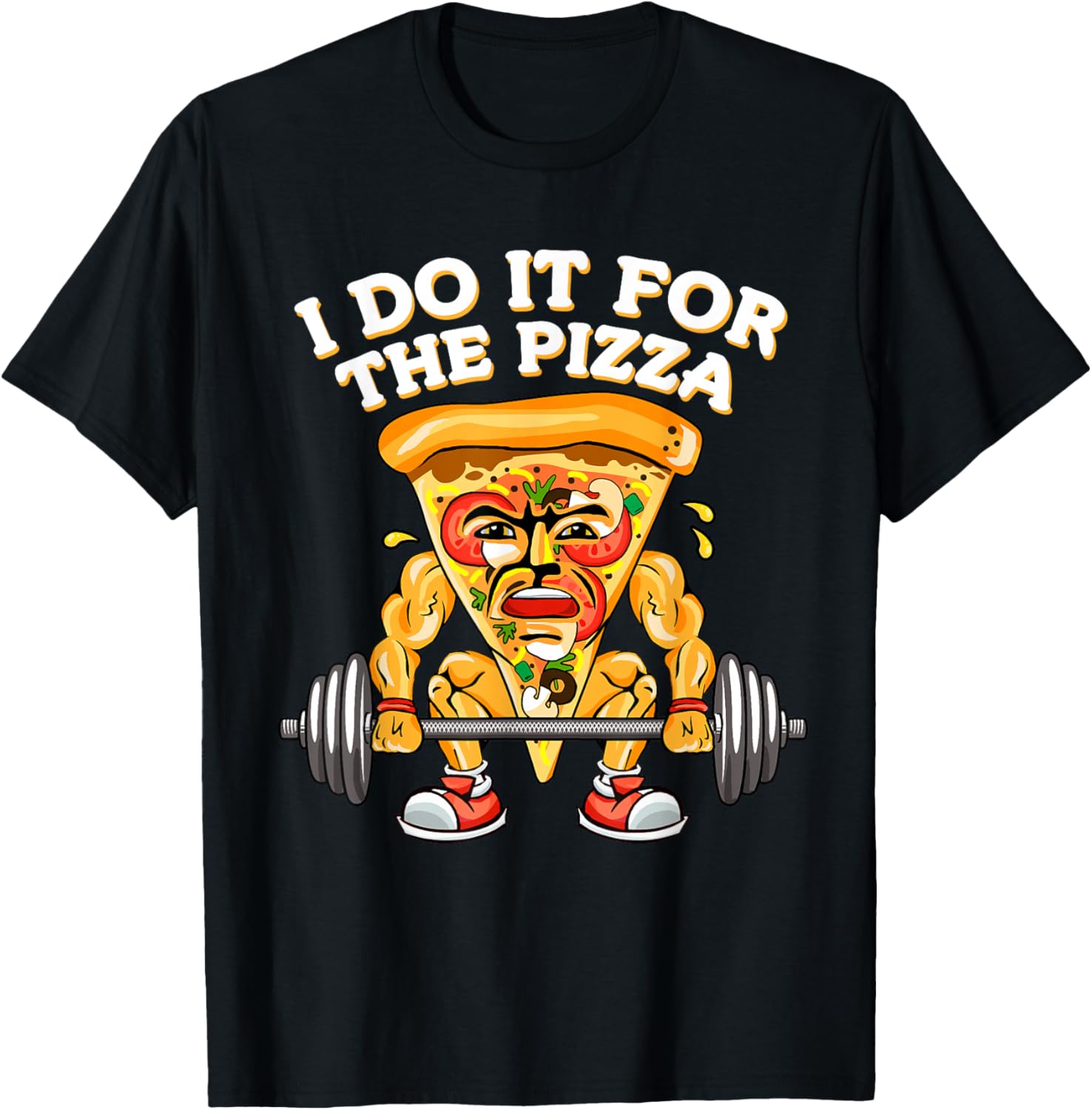 Fitness Gym Workout I Do It For The Pizza