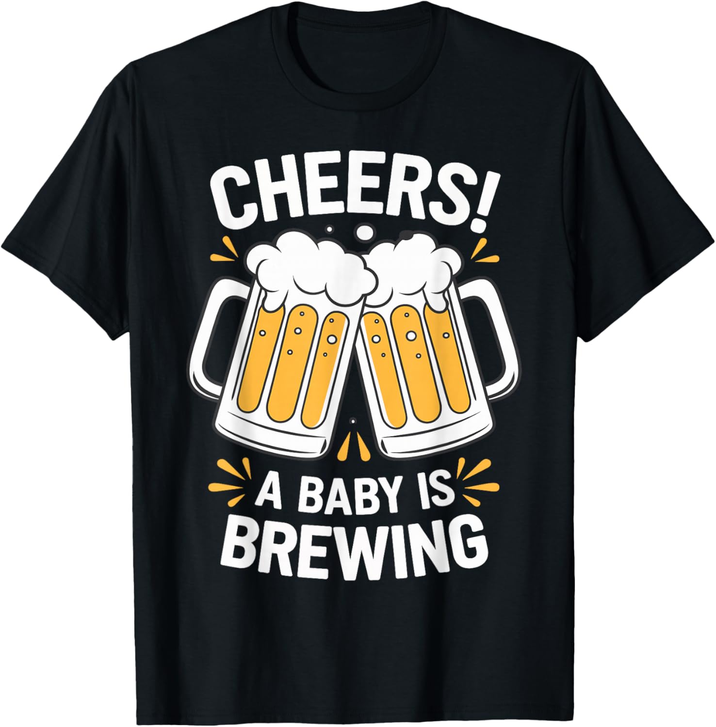 Cheers a Baby Is Brewing Funny Beer