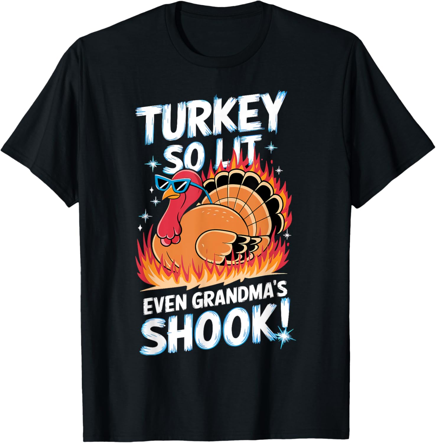 Thanksgiving Turkey So Lit Even Grandma's Shook