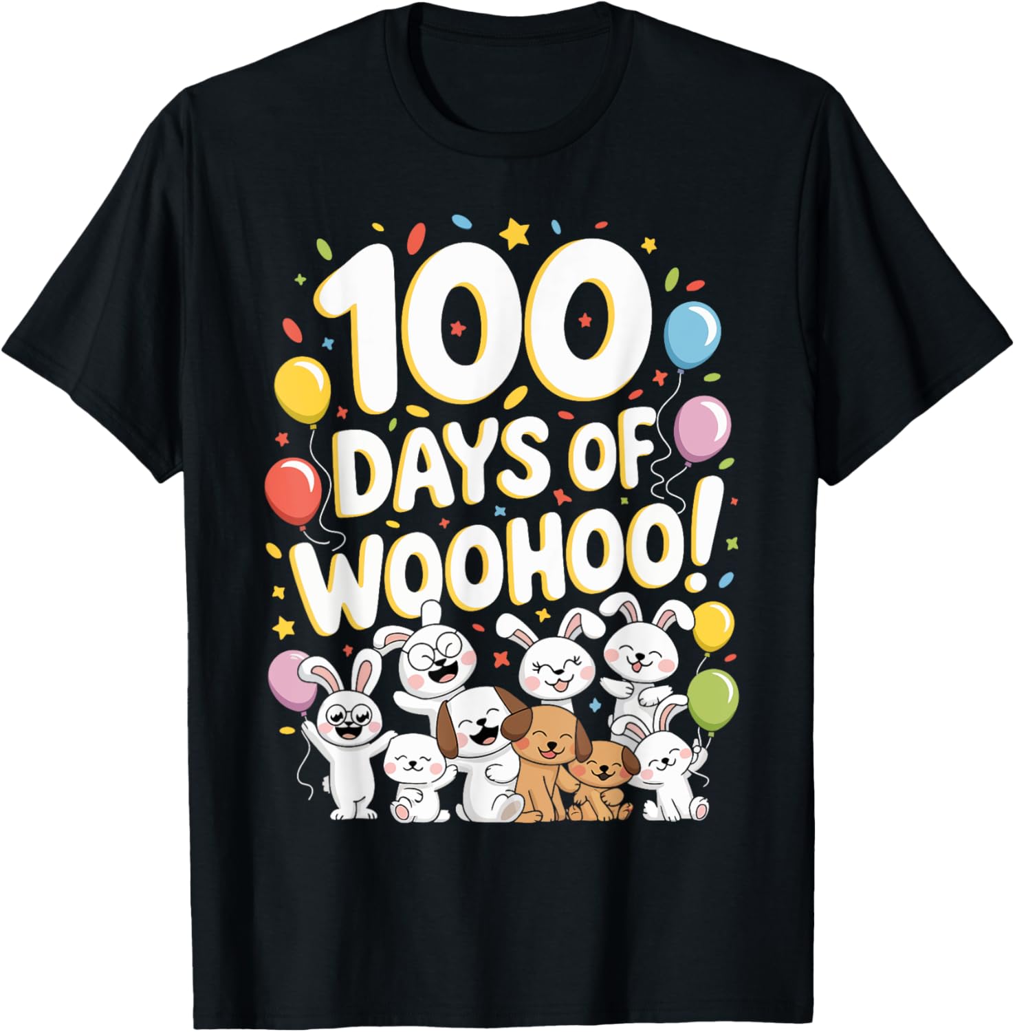 100th Day of School 100 Days Rabbits
