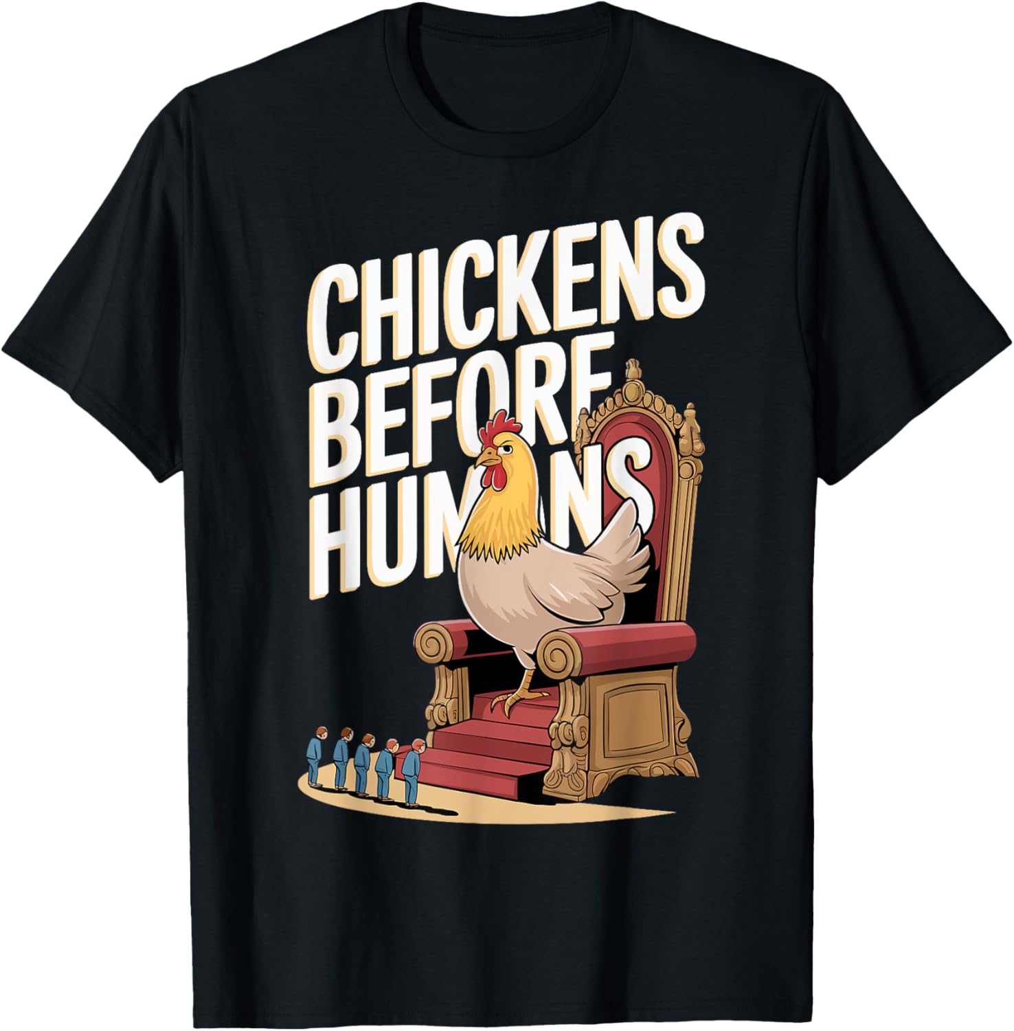 Chickens Before Humans