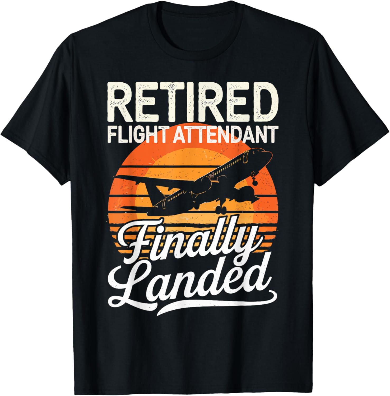 Retired Flight Attendant Finally Landed