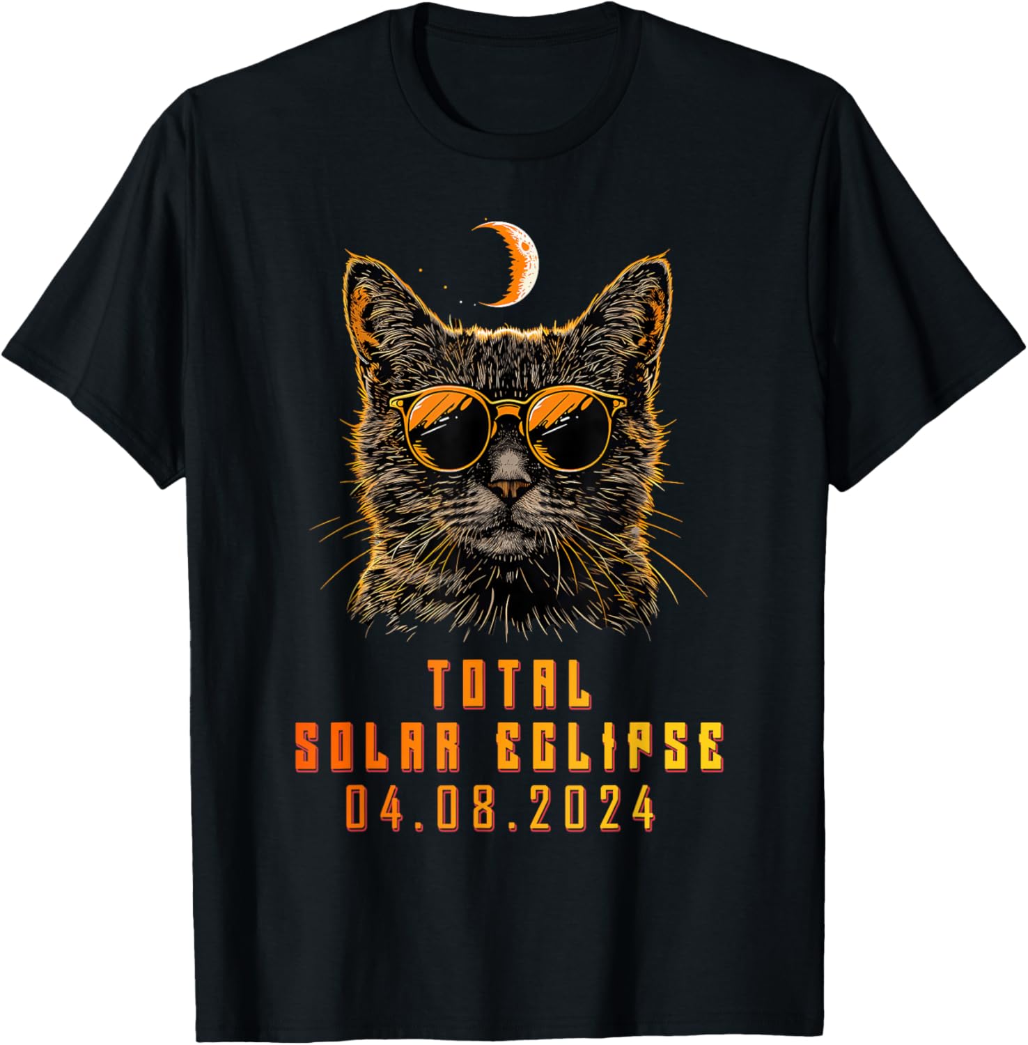 Total Solar Eclipse 2024 Cat