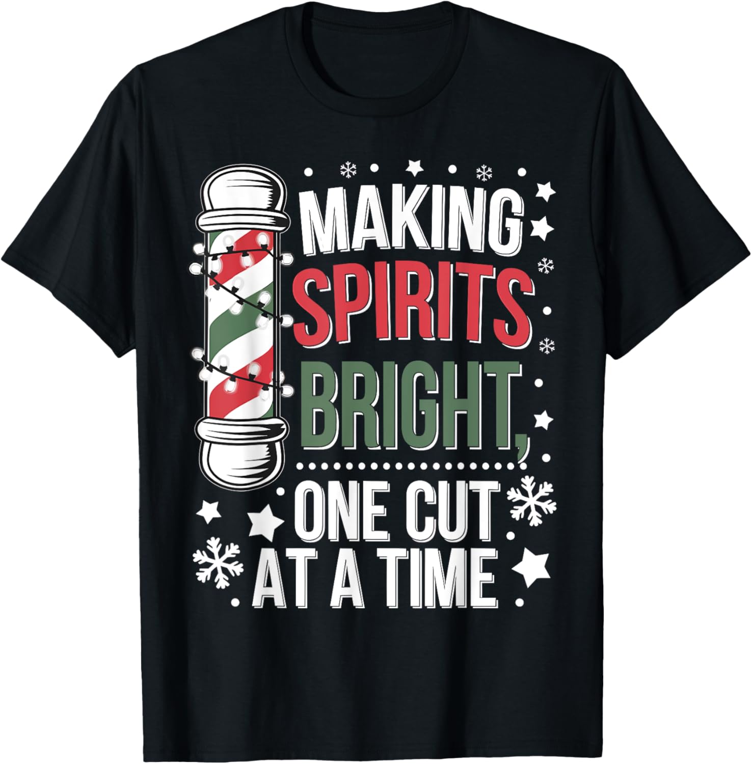 Barber Christmas Making Spirits Bright One Cut at a Time