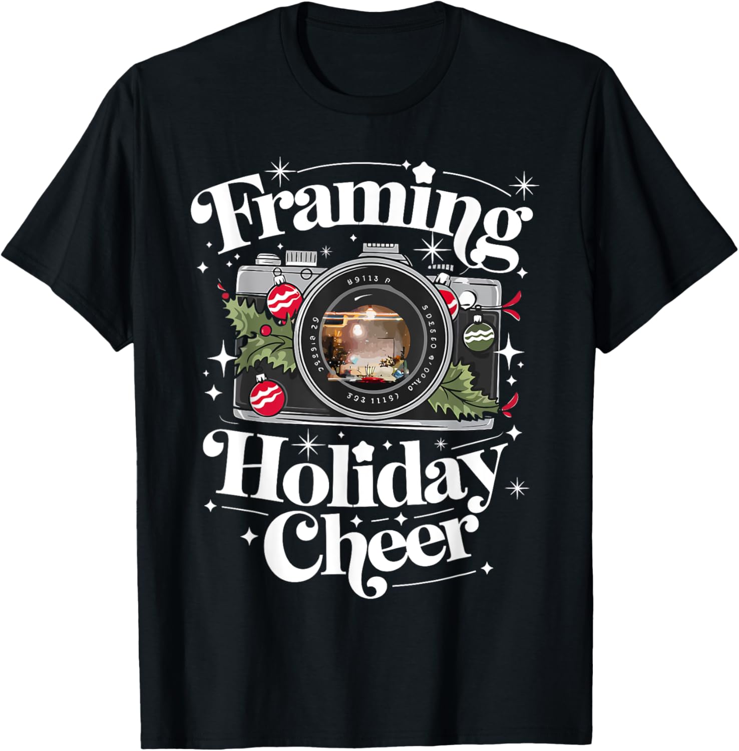 Photographer Framing Holiday Cheer Christmas