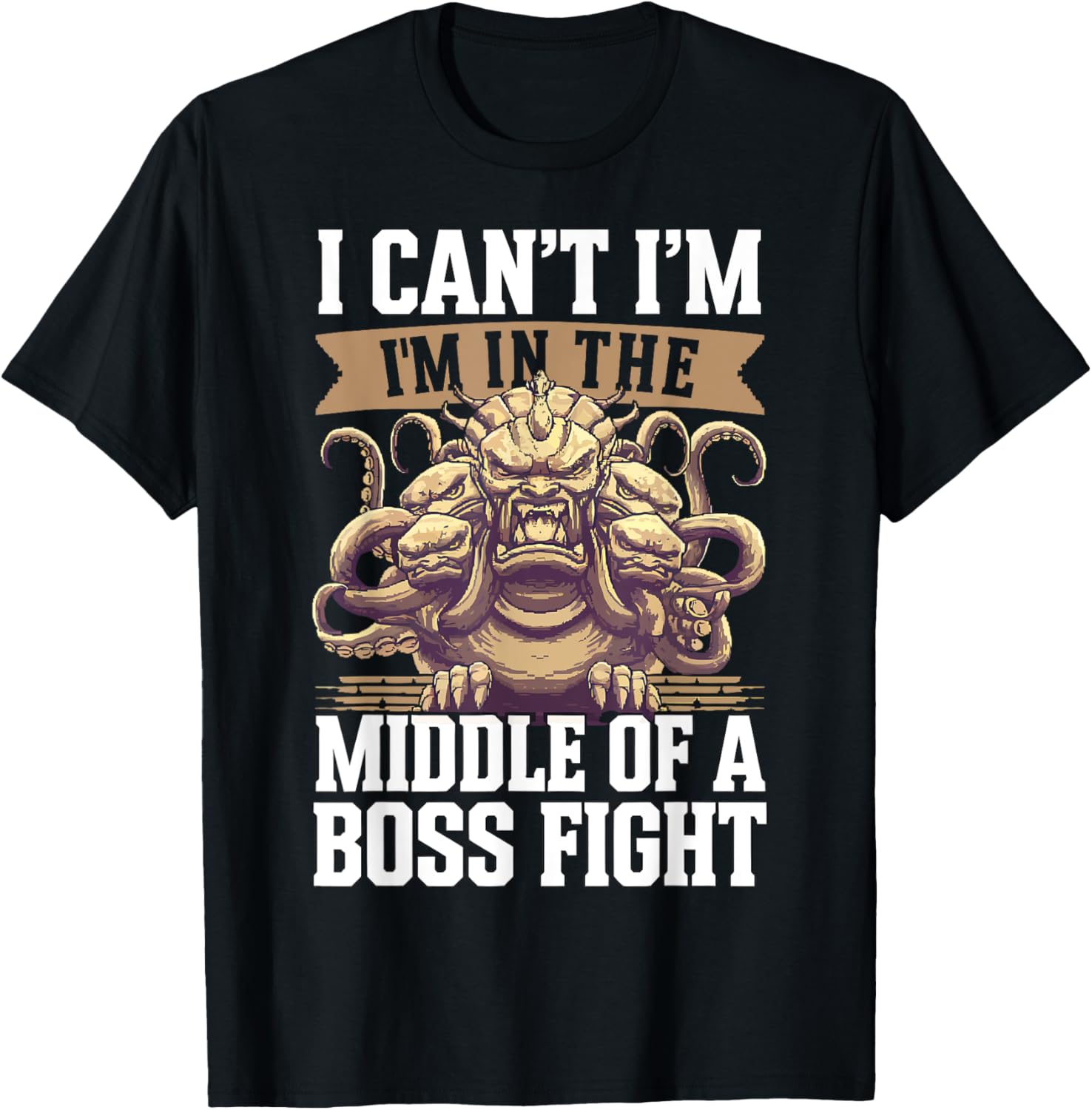 I Can't I'm In The Middle of a Boss Fight Gaming