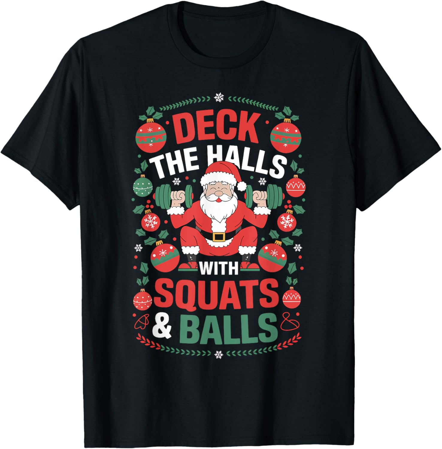 Deck The Halls With Squats & Balls Christmas Gym