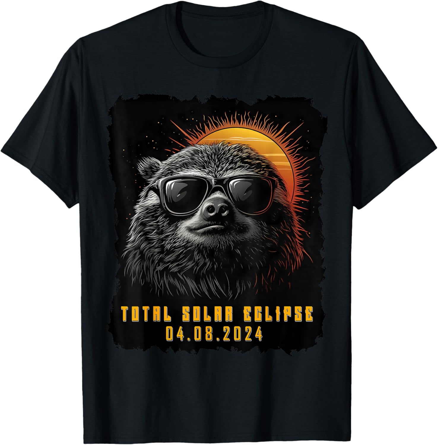 2024 Total Solar Eclipse Sloth