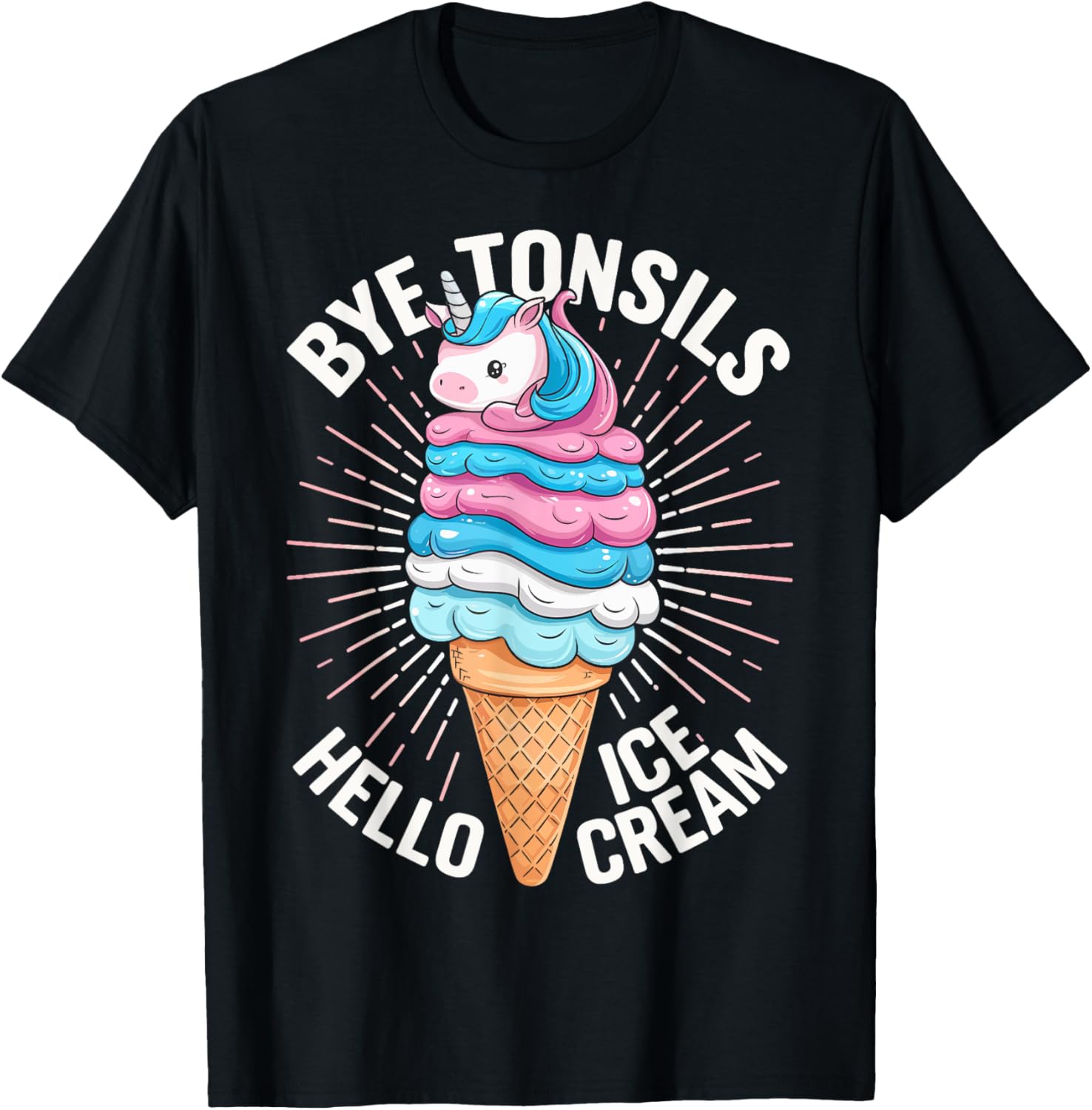 Bye Tonsils Hello Ice Cream