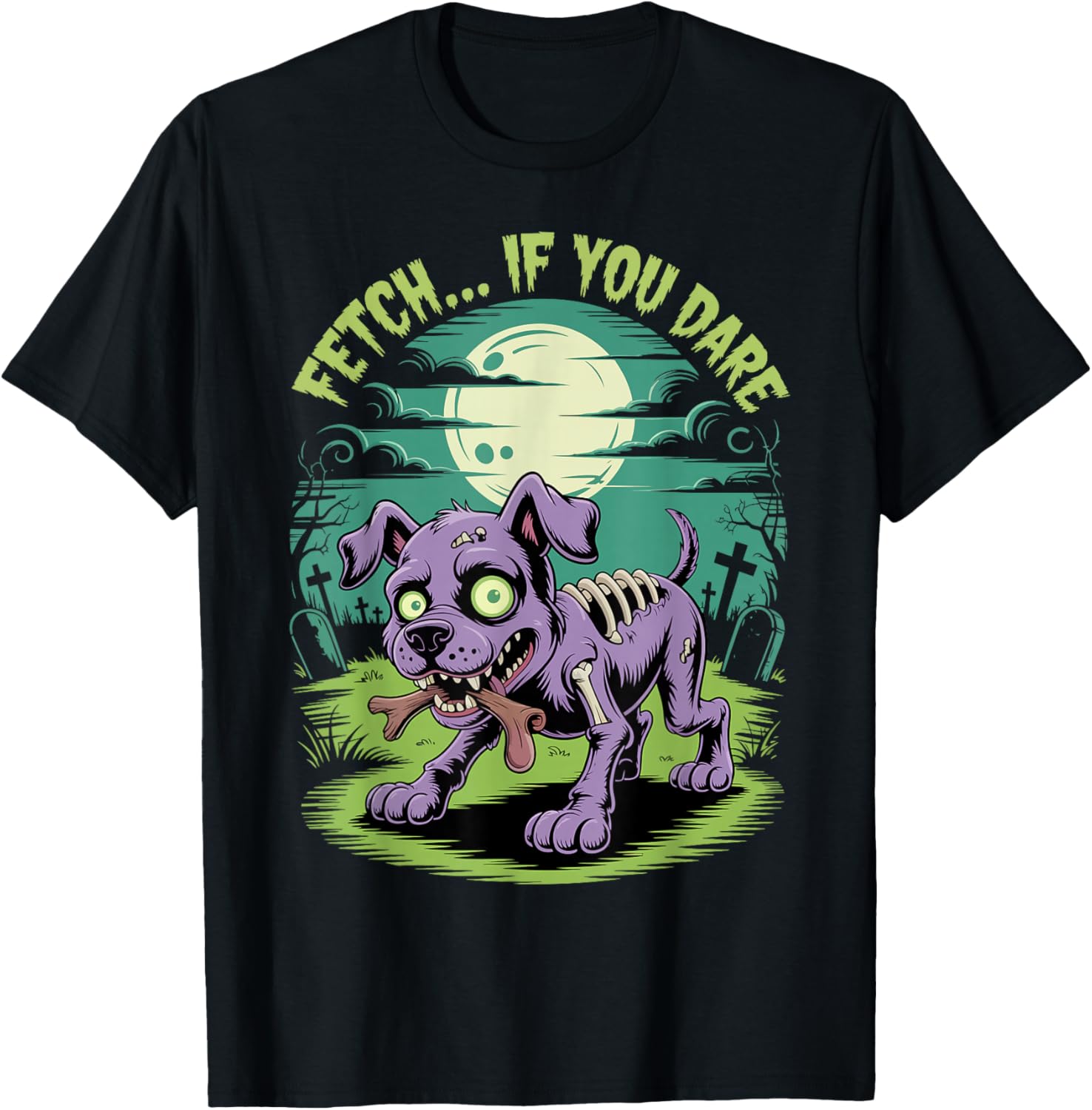 Halloween Zombie Dog Fetch If You Dare