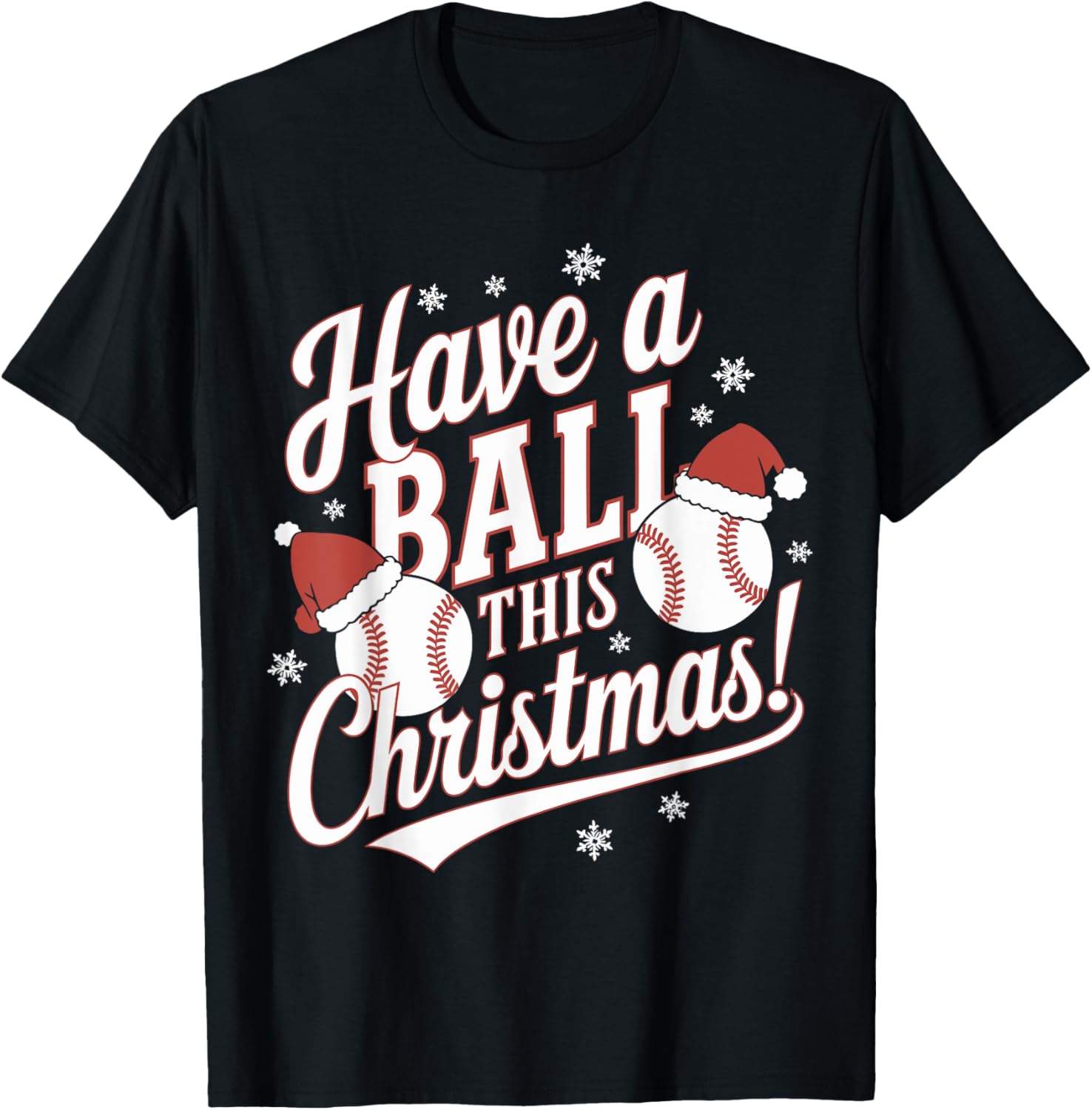Have a Ball This Christmas Baseball