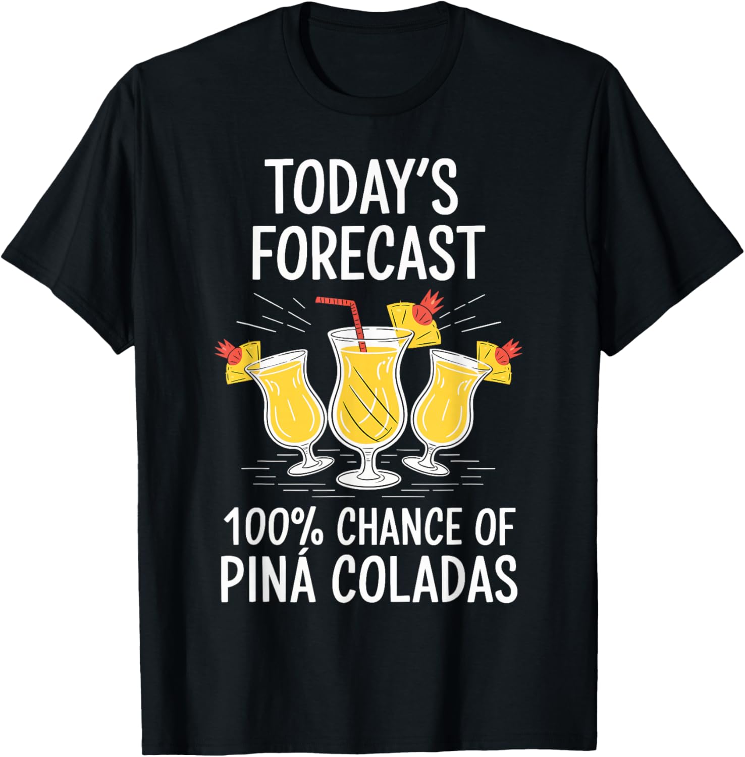 Today's Forecast 100% Chance of Pina Coladas