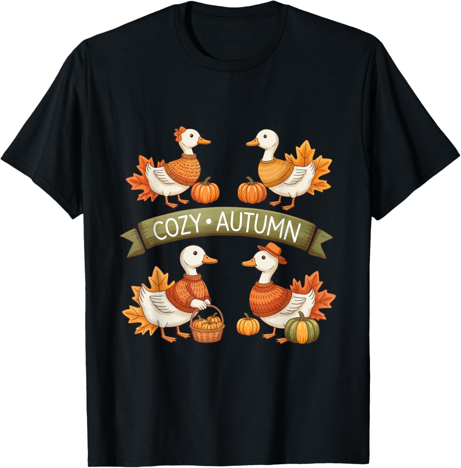 Cozu Autumn Goose Pumpkin