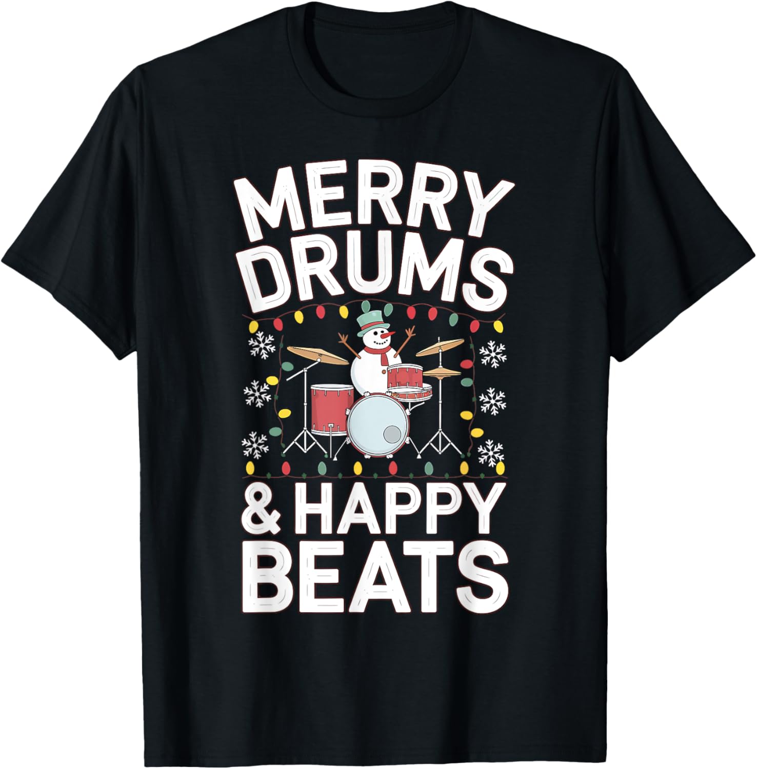 Drummer Christmas Merry Drums & Happy Beats