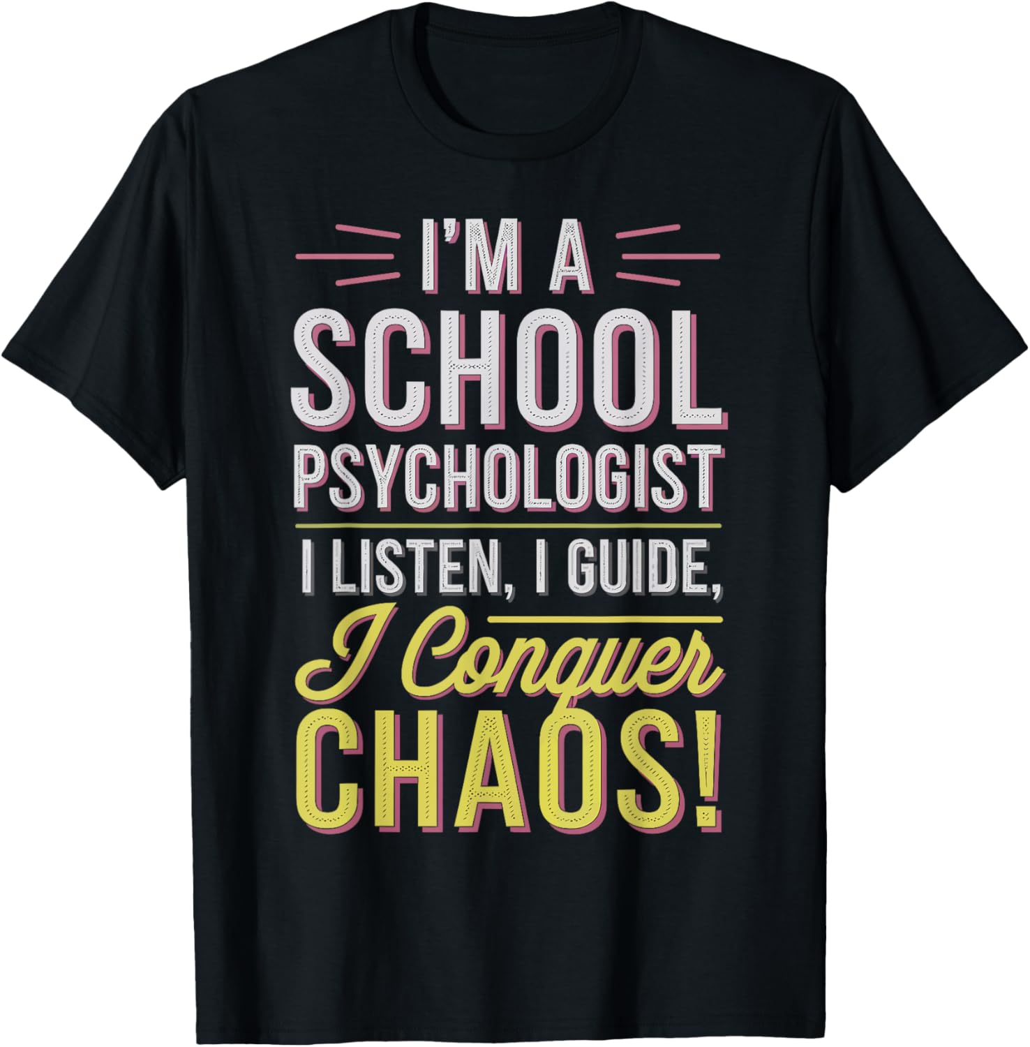 I Am a School Psychologist I Listen I Guide