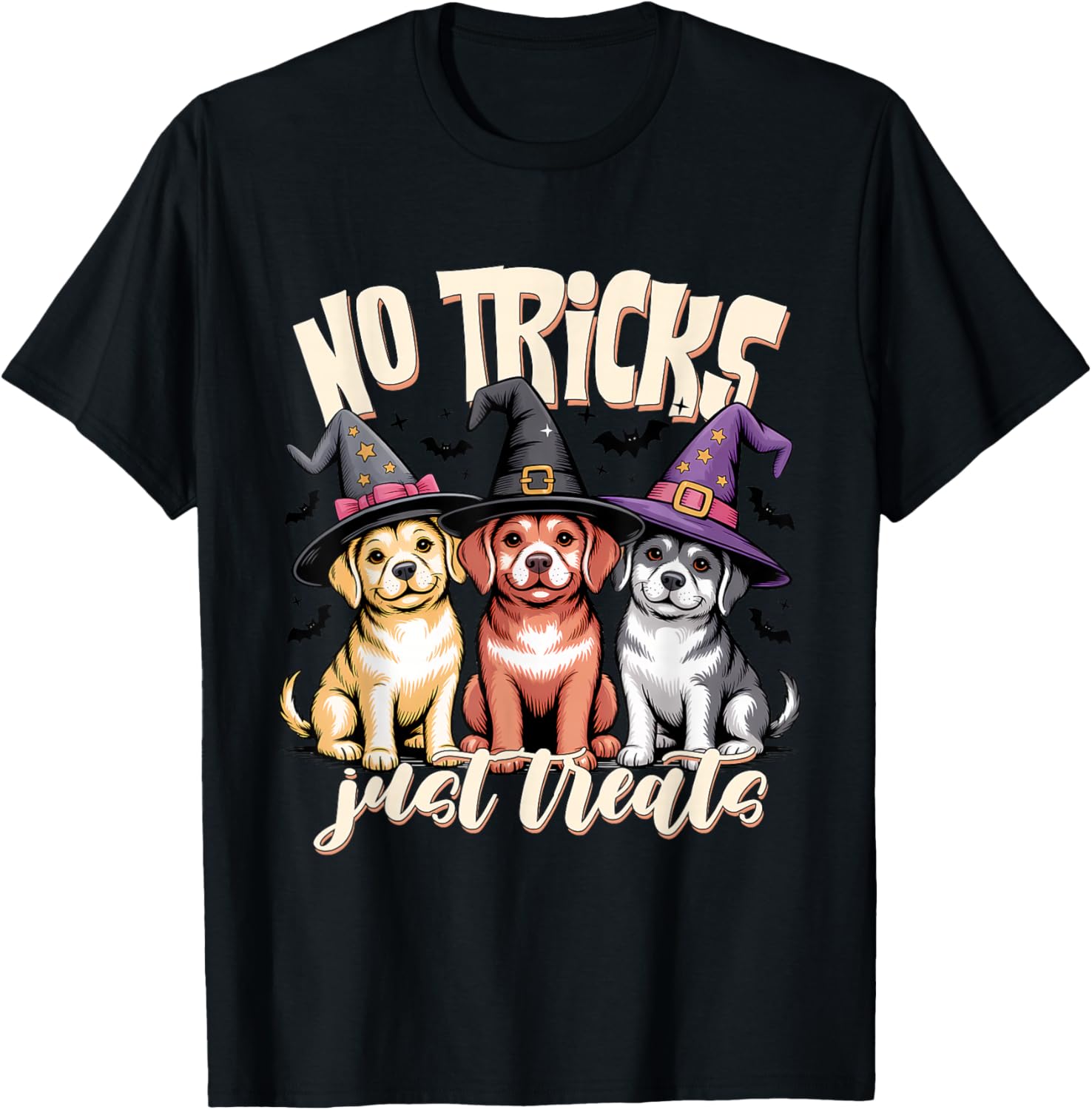 Halloween Dogs No Tricks Just Treats