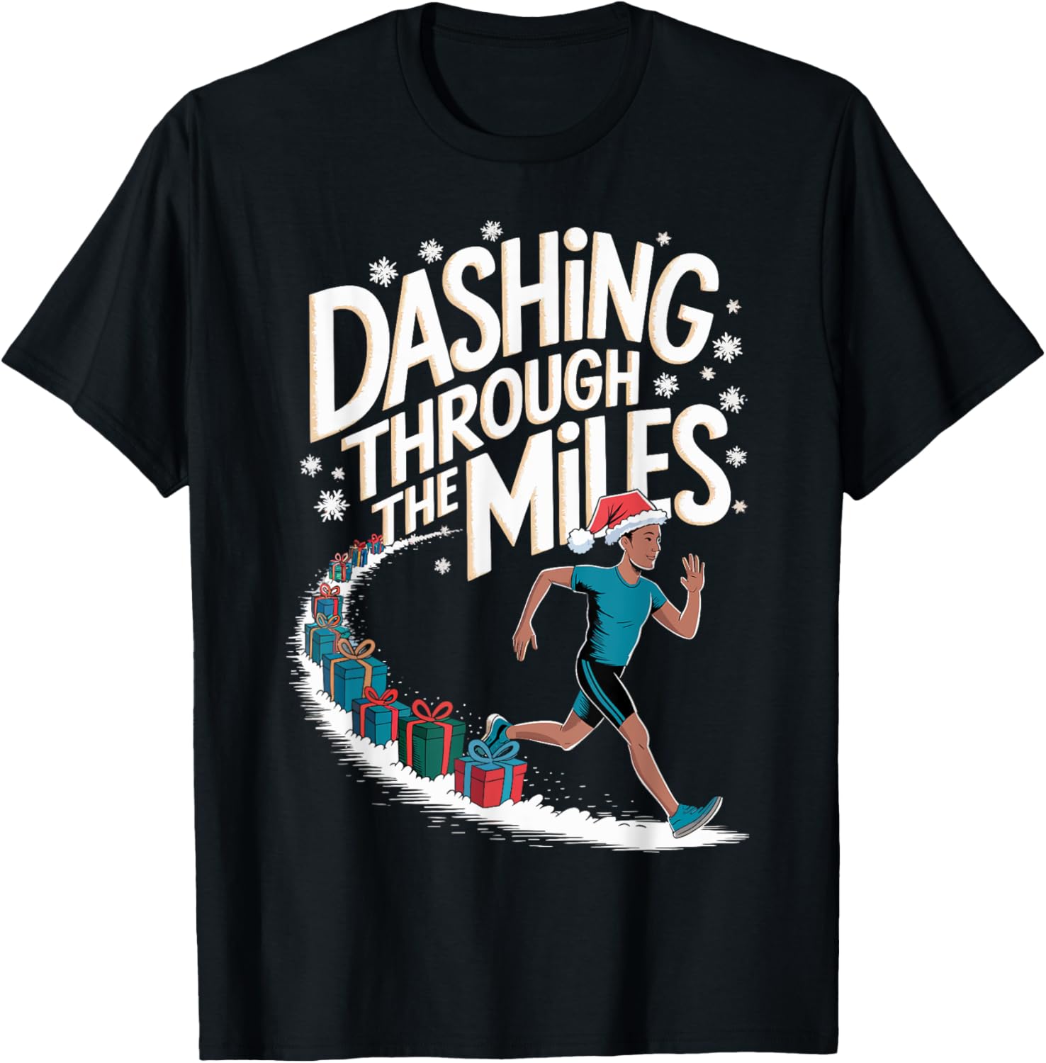 Running Christmas Dashing Through The Miles
