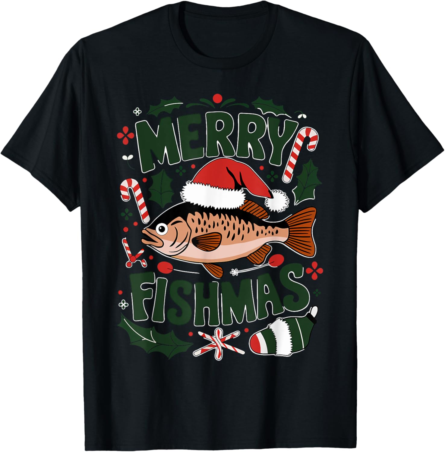 Christmas Fishing Merry Fishmas