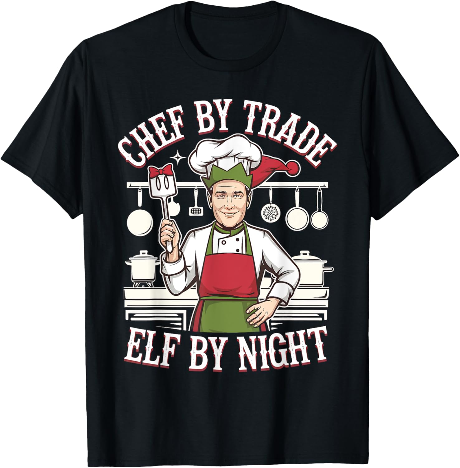 Christmas Cooking Chef By Trade Elf By Night