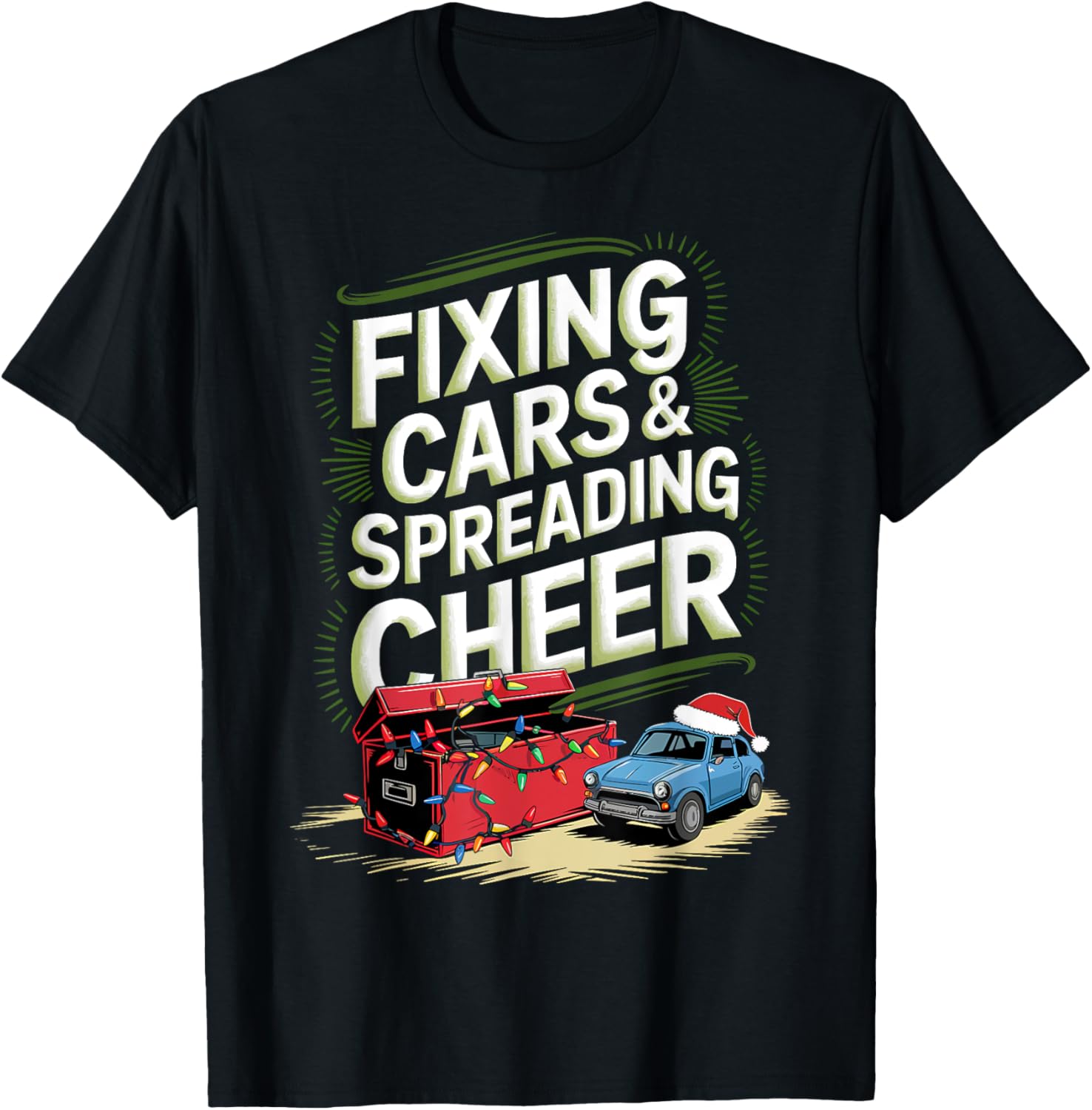 Fixing Cars & Spreading Cheer Car Mechanic Christmas