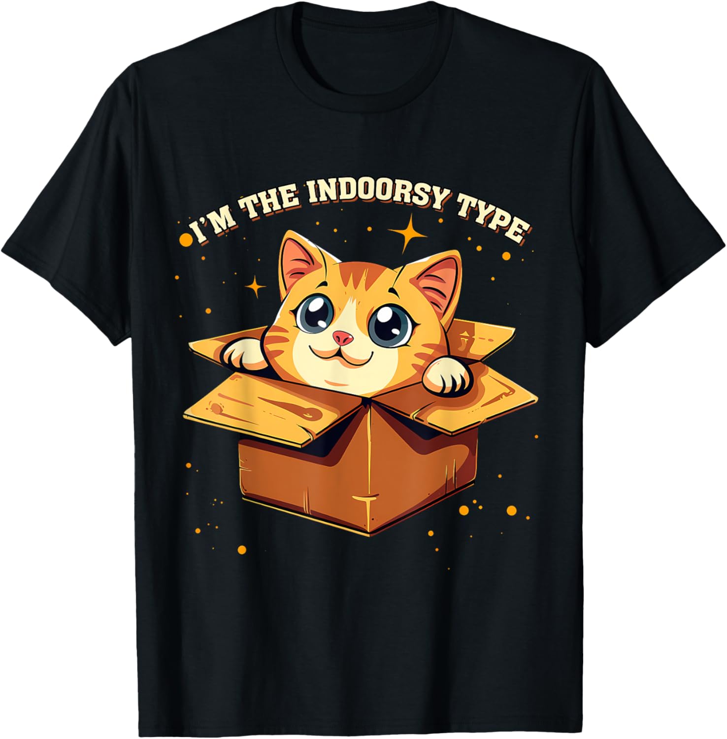 Cat I'm The Indoorsy Type Introvert Funny