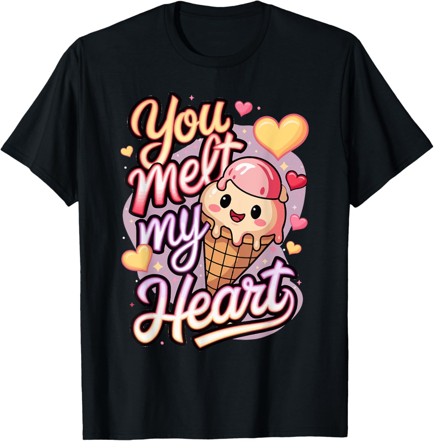 Valentine's Day Ice Cream You Melt My Heart