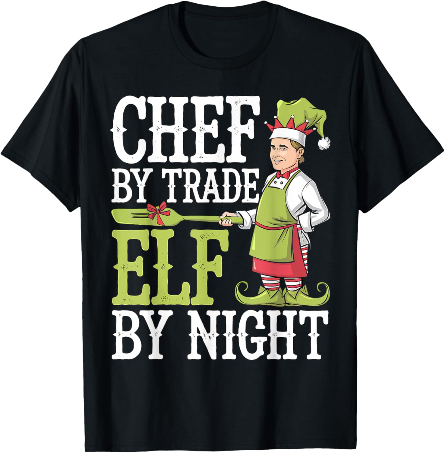 Christmas Cooking Chef By Trade Elf By Night