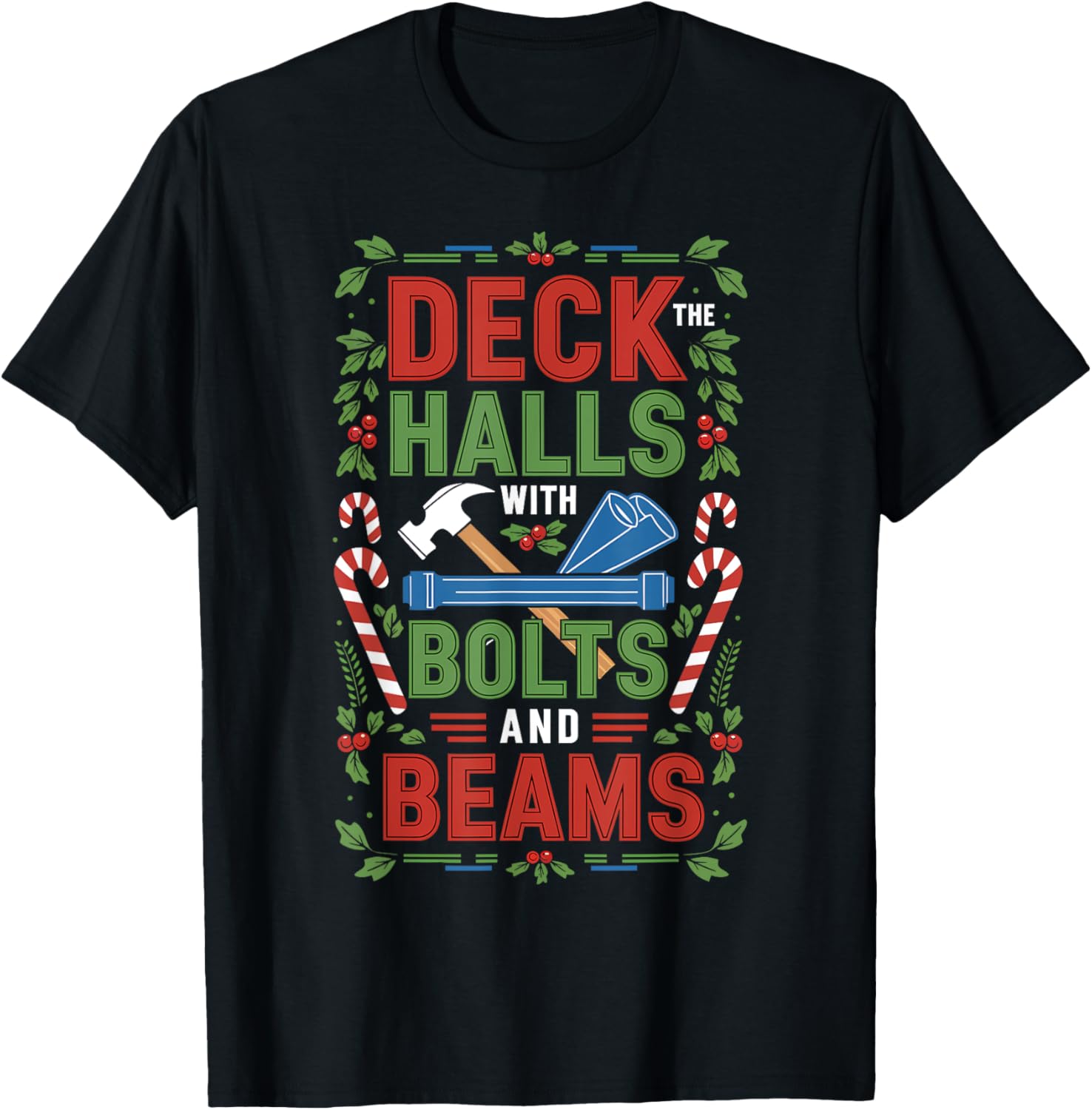 Civil Engineer Deck The Halls With Bolts and Beams