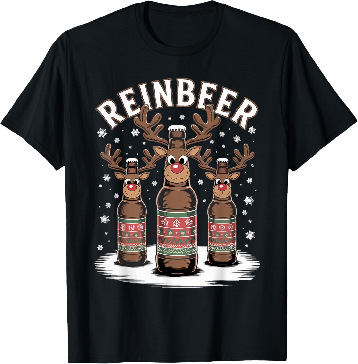 Reinbeer Funny Beer Christmas