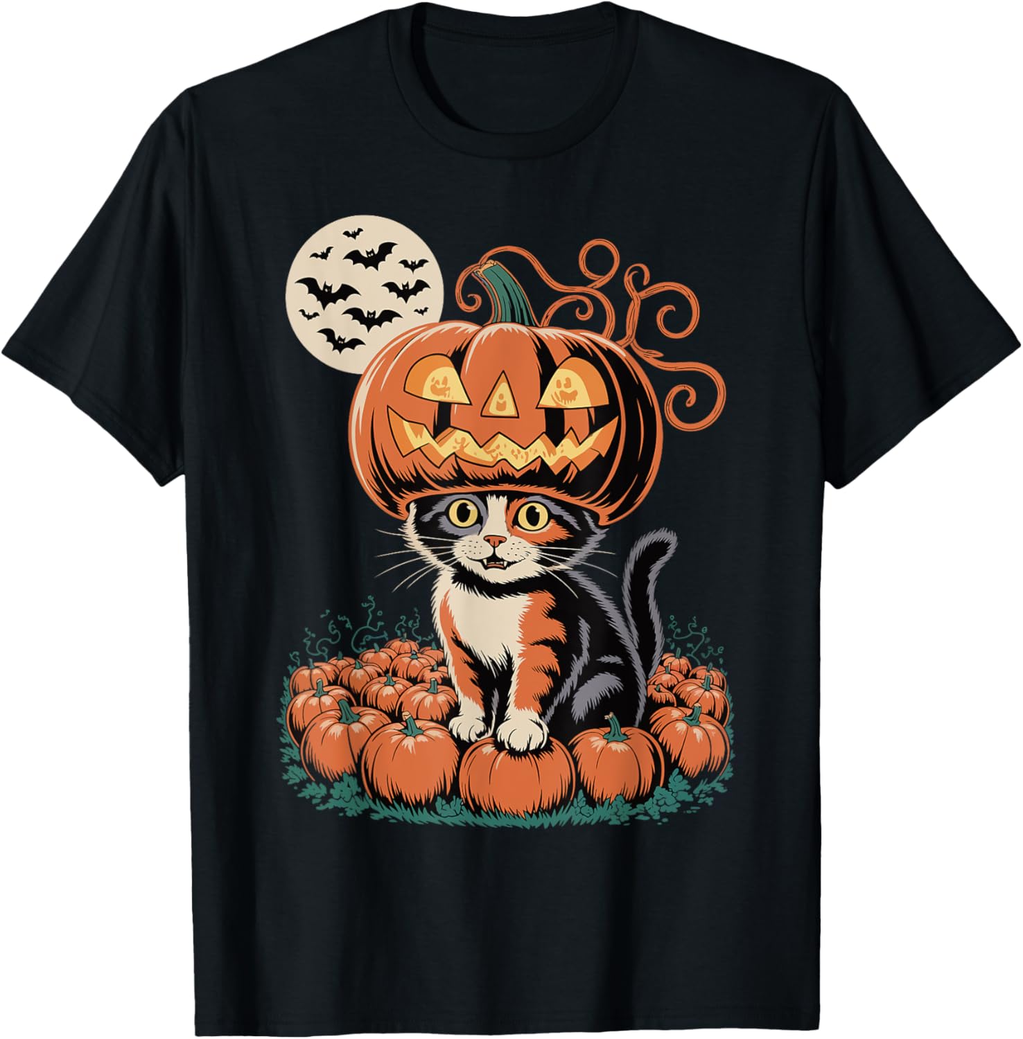 Halloween Cat Pumpkin