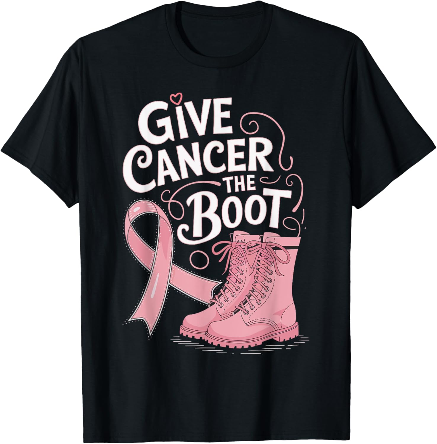 Give Cancer The Boot Breast Cancer Awareness