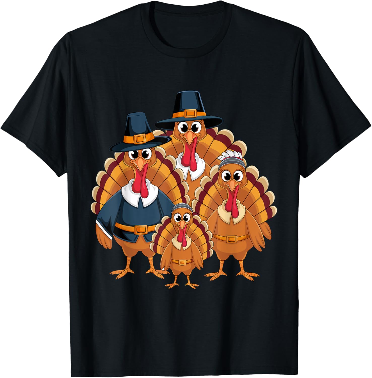 Thanksgiving Turkey Family